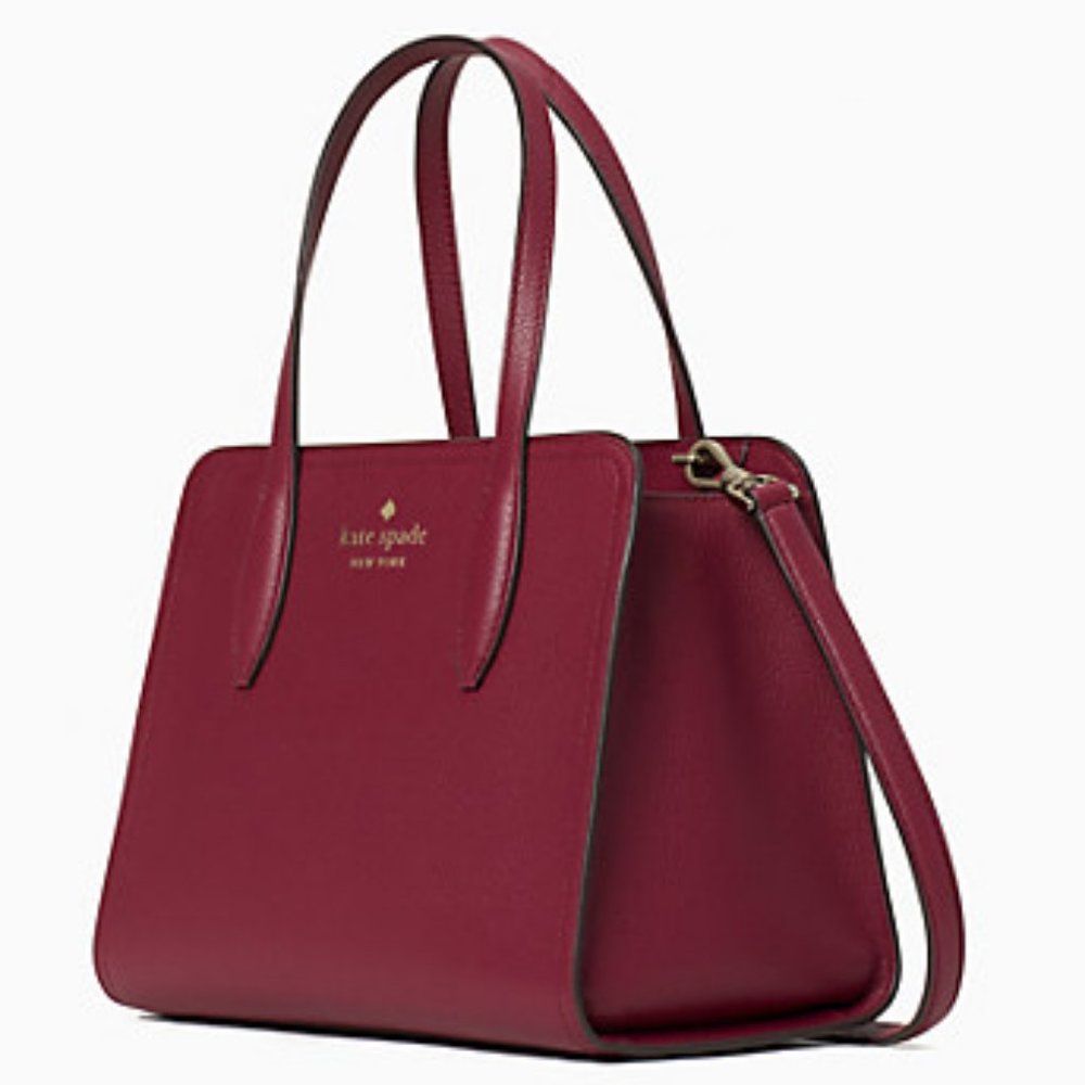 ♠️ Kate Spade Rowe Small Top Zip Satchel NWT - Picture 2 of 4